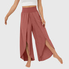 Women's Boho Wide Leg Pants – Casual Summer Pants – Zafira