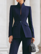 Women's Office Blazer Set – Tailored Pants Set – Mckinley