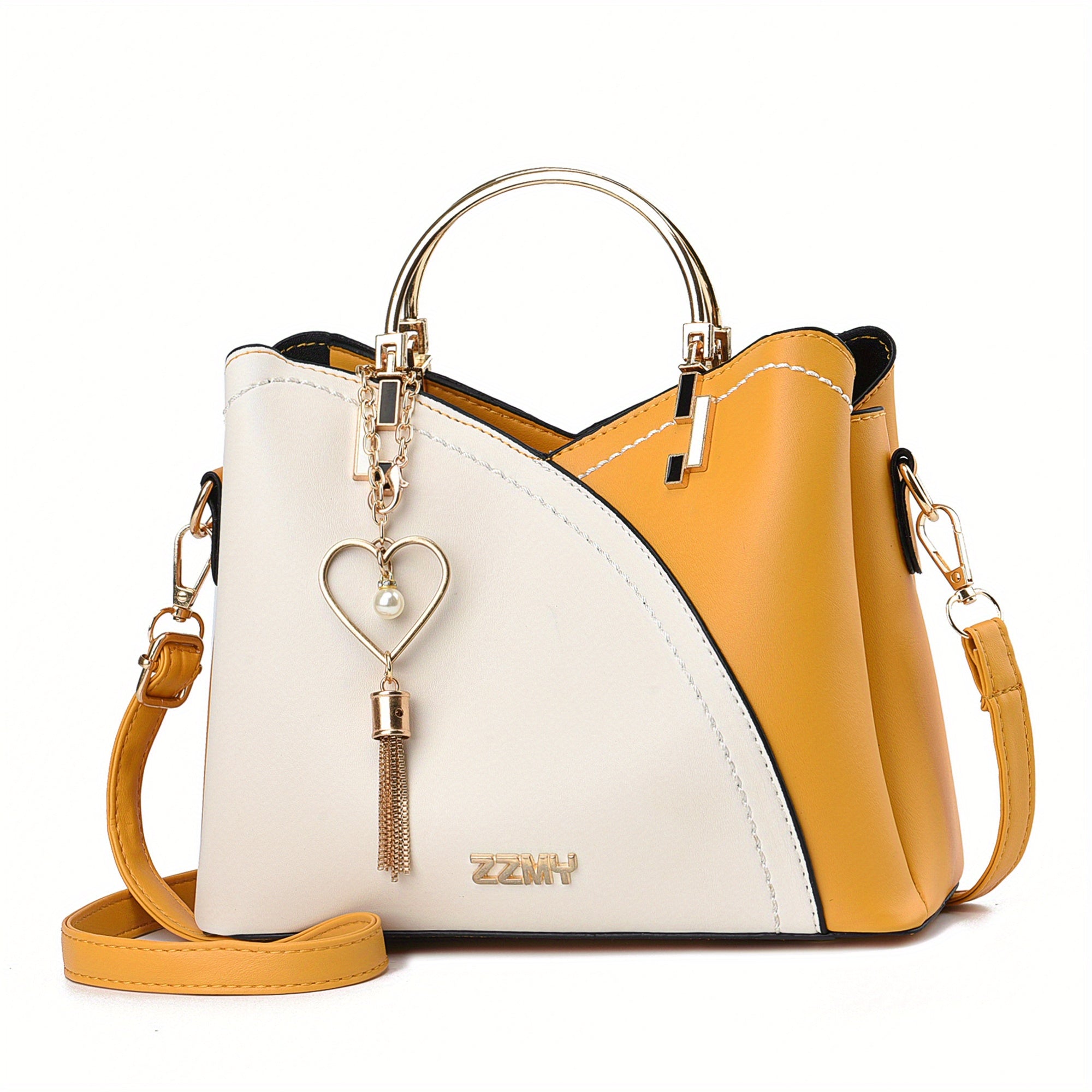 Women's Luxury Faux Leather Bag – Elegant Shoulder Bag – Lillian