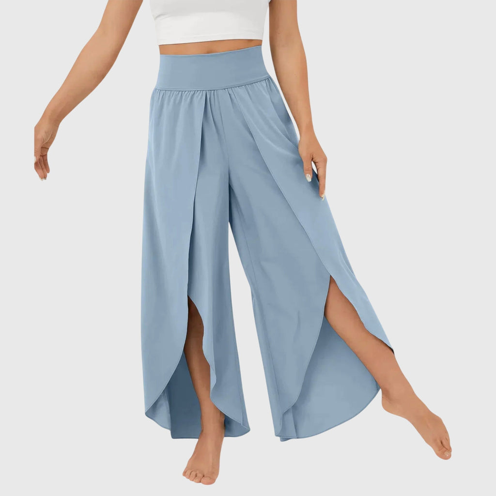 Women's Boho Wide Leg Pants – Casual Summer Pants – Zafira