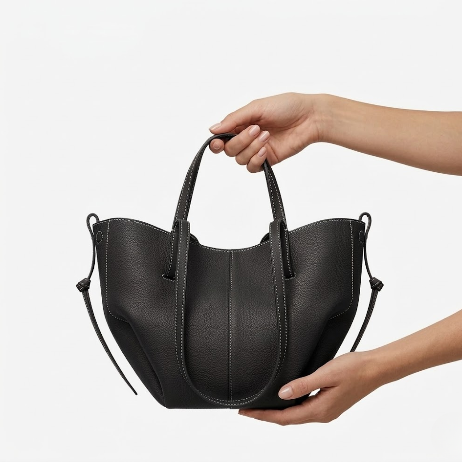 Women's Faux Leather Handbag – Large Capacity Tote Bag – Vivian