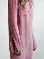 Women's Long Sleeve Jumpsuit – Relaxed Full Length Occasion Jumpsuit