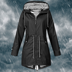 Women's Waterproof Rain Jacket – Lightweight Outdoor Jacket – Linda