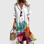 Women's Boho Maxi Dress – Elegant Summer Dress – Paula