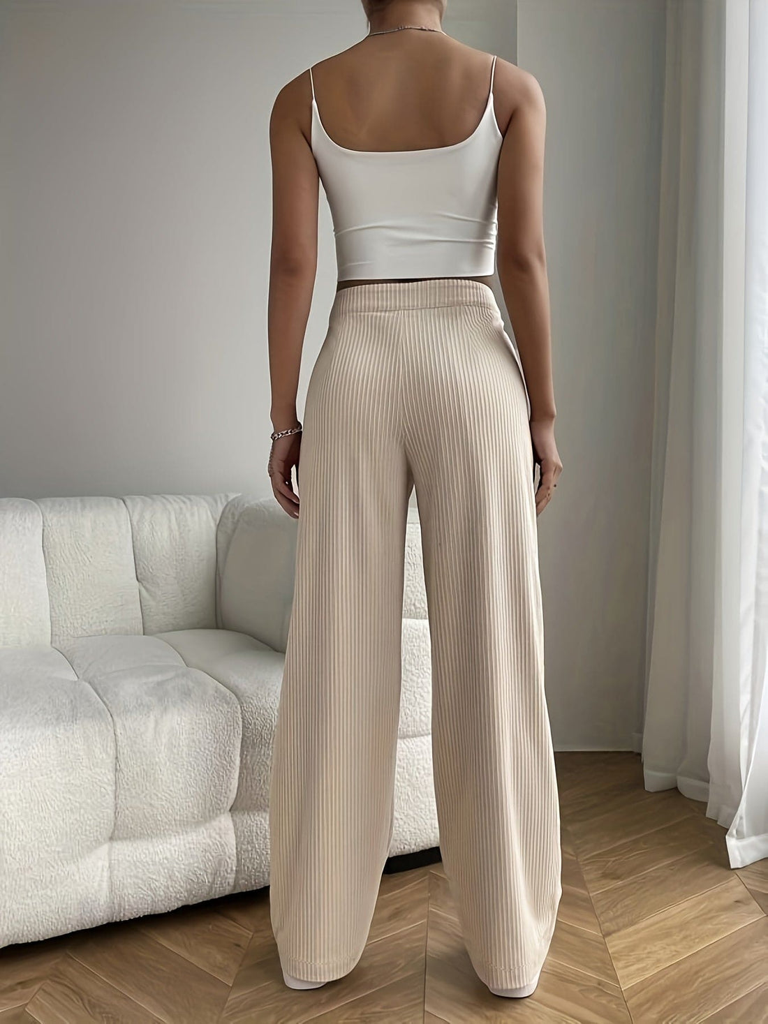 Women's Relaxed Casual Pants – Autumn Winter Everyday Trousers