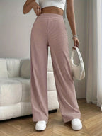 Women's Relaxed Casual Pants – Autumn Winter Everyday Trousers
