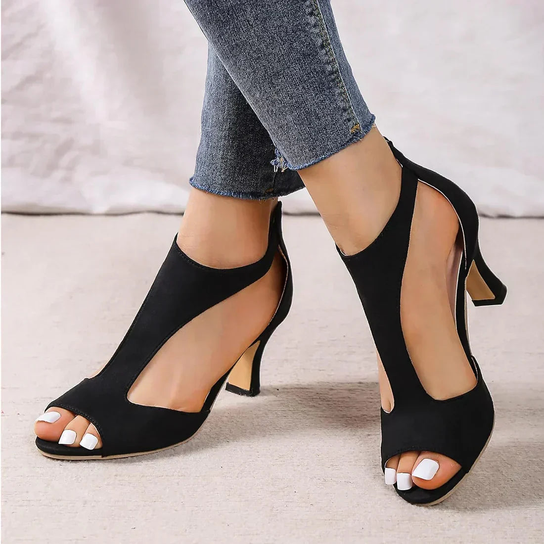 Women's Orthopedic Comfort Heels – Supportive Dress Shoes – Sheryl