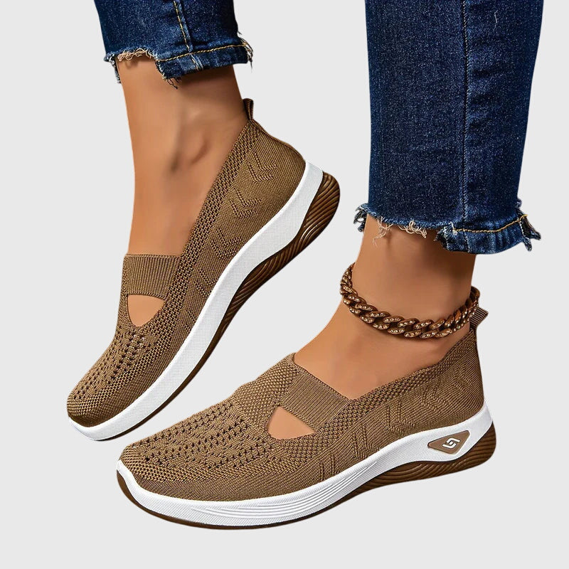 Women’s Orthopedic Slip-On Shoes – Easy Comfort Walking Shoes – Nicole