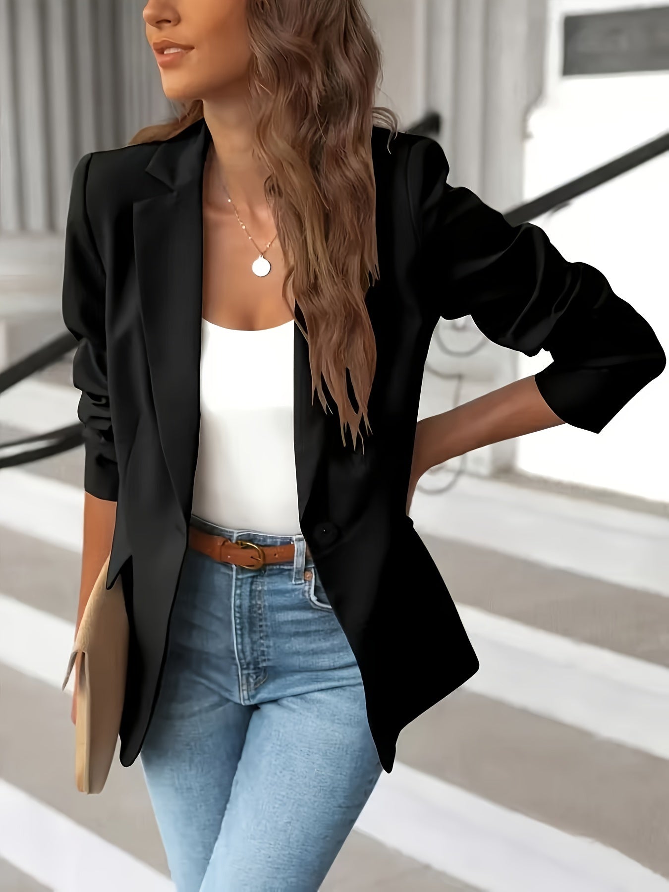 Women's Classic Blazer – Tailored Office Blazer – Sloane