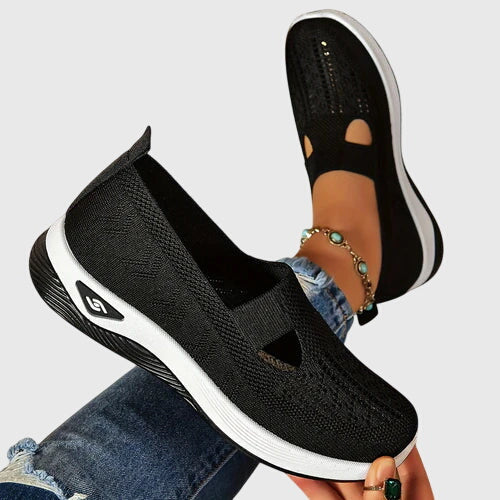 Women’s Orthopedic Slip-On Shoes – Easy Comfort Walking Shoes – Nicole