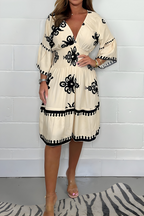 Women's Boho Dress – Relaxed Flowy Day-to-Night Dress