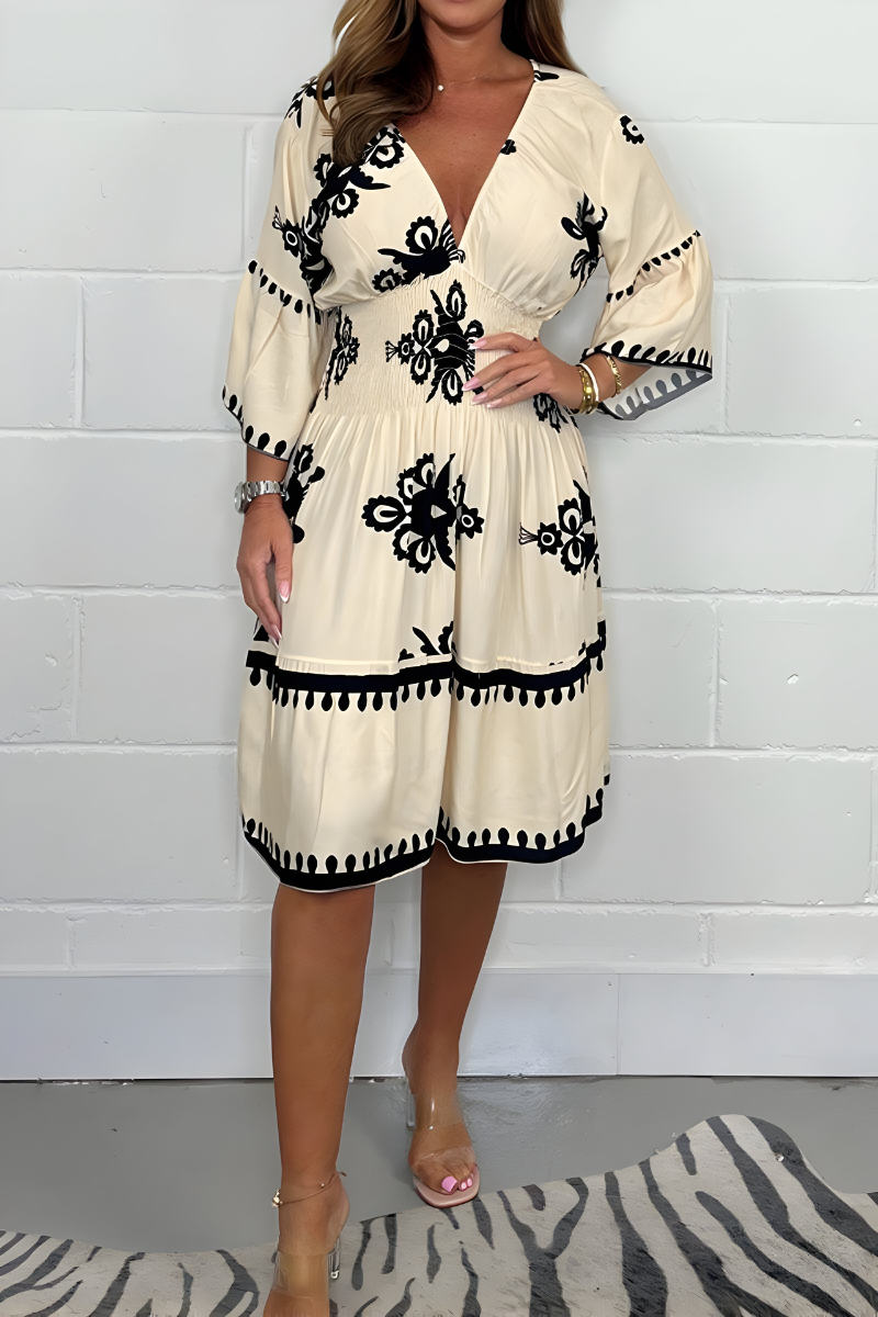 Women's Boho Dress – Relaxed Flowy Day-to-Night Dress