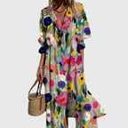 Women's Boho Maxi Dress – Elegant Summer Dress – Paula