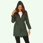 Women's Lightweight Trench Coat – Longline Transitional Jacket