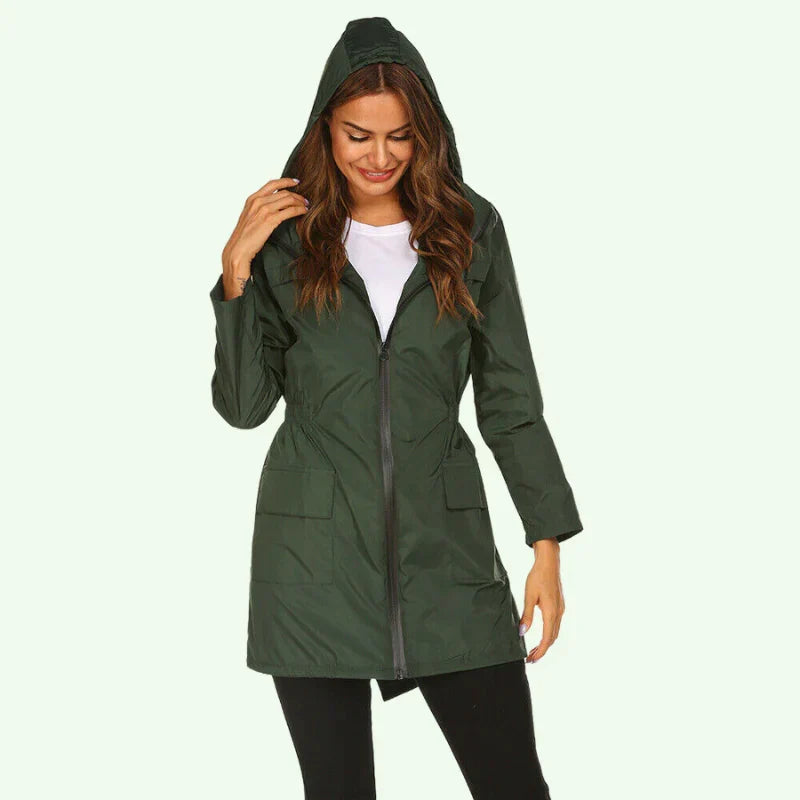 Women's Lightweight Trench Coat – Longline Transitional Jacket