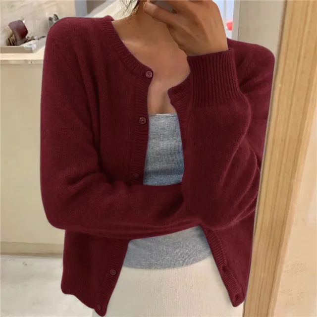 Women's Relaxed Fit Cardigan – Casual Knit Cardigan – Sydney