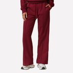 Women's Wide Leg Sweatpants – High Waist Drawstring Pocket Lounge Pants