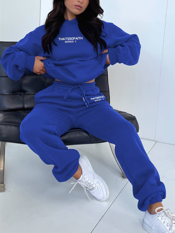 Women's Oversized Sweat Set – Graphic Lounge Co-Ord