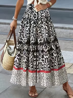 Elara | High Waist Maxi Skirt