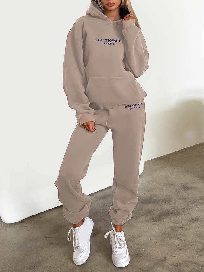 Women's Oversized Sweat Set – Graphic Lounge Co-Ord