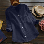 Women's Casual Button-Up Shirt – Relaxed Summer Shirt