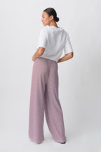 Women's Striped Summer Pants – Casual Everyday Pants – Selene