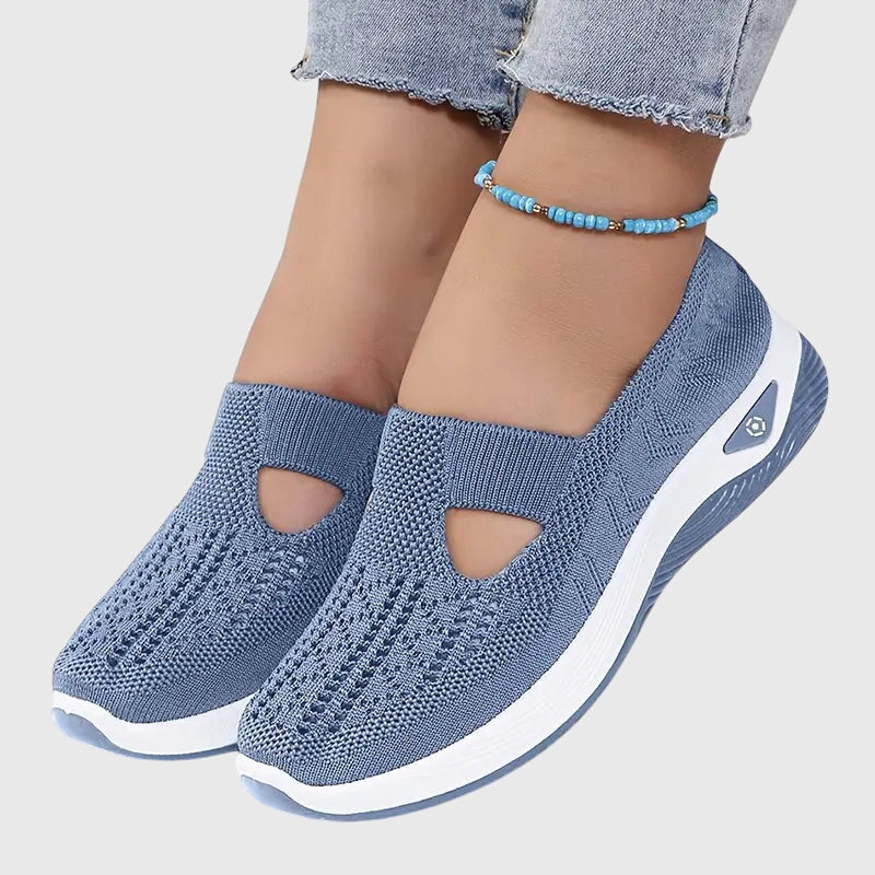 Women’s Orthopedic Slip-On Shoes – Easy Comfort Walking Shoes – Nicole