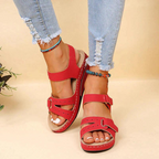 Women's Walking Sandals with Soft Footbed and Secure Straps