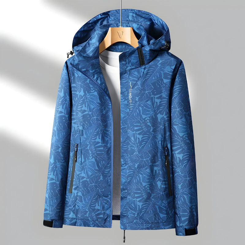 Women's Hooded Windbreaker Jacket – Lightweight Outdoor Jacket