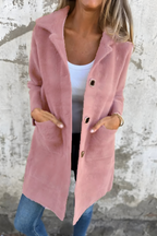 Women's Thick Autumn Coat – Soft Tailored Cold Weather Coat
