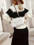 Women's Knit Skirt Set – Ribbed Sweater Co-Ord