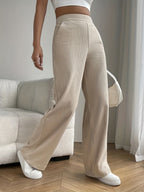 Women's Relaxed Casual Pants – Autumn Winter Everyday Trousers