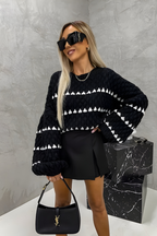 Women's Relaxed Knit Sweater – Classic Long Sleeve Pullover