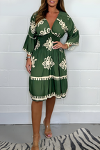 Women's Boho Dress – Relaxed Flowy Day-to-Night Dress