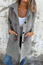 Women's Thick Autumn Coat – Soft Tailored Cold Weather Coat