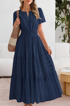 Women's Boho Summer Dress – Flowy Midi Dress