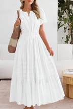 Women's Boho Summer Dress – Flowy Midi Dress