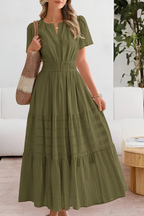 Women's Boho Summer Dress – Flowy Midi Dress