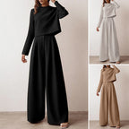 Women's Palazzo Pants Set – Relaxed Top Occasion Co-Ord Set