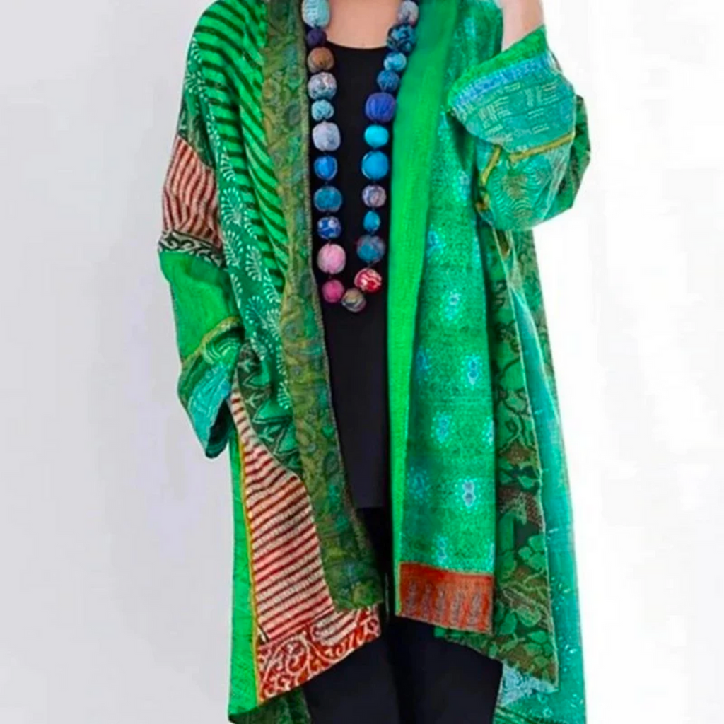 Women's Boho Duster Cardigan – Relaxed Longline Open Front Cardigan