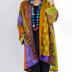 Women's Boho Duster Cardigan – Relaxed Longline Open Front Cardigan