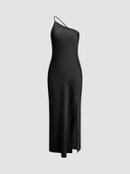 Women's Wedding Guest Backless Dress – Sleeveless Formal Party Dress