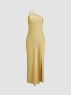 Women's Wedding Guest Backless Dress – Sleeveless Formal Party Dress