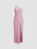 Women's Wedding Guest Backless Dress – Sleeveless Formal Party Dress
