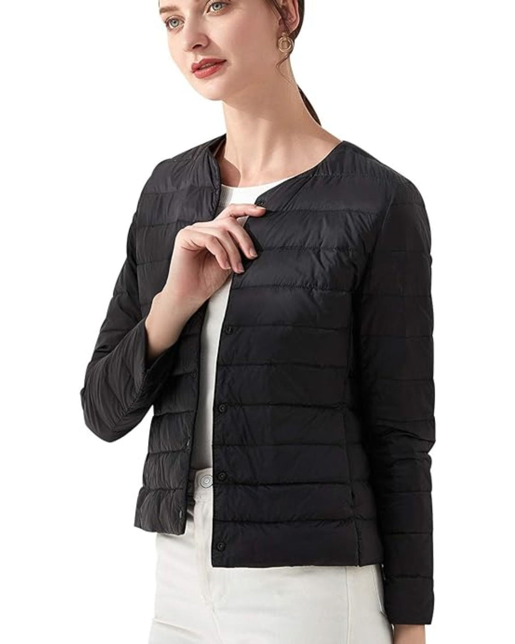 Women's Lightweight Puffer Jacket – Packable Cold Weather Jacket
