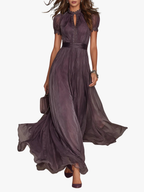 Women's Sleeveless Midi Dress – High Neck Pocket Summer Dress