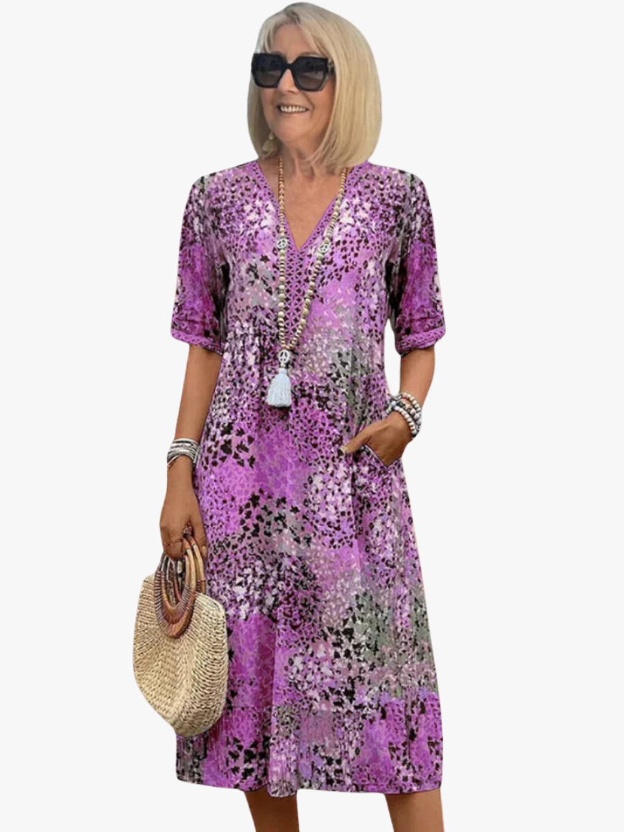 Women's Flowy Summer Dress – Relaxed Warm Weather Dress