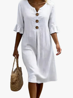 Women's Relaxed Fit Dress – Flowy Everyday Day Dress