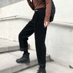 Women's Casual Corduroy Pants – Wide Leg Cord Pants