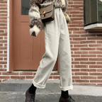 Women's Casual Corduroy Pants – Wide Leg Cord Pants